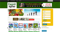 Desktop Screenshot of pappasappar.se